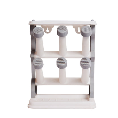 1pc Glass Stand Holder – 6 Cup Drying Rack for Kitchen.